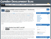 Tablet Screenshot of capnbry.net